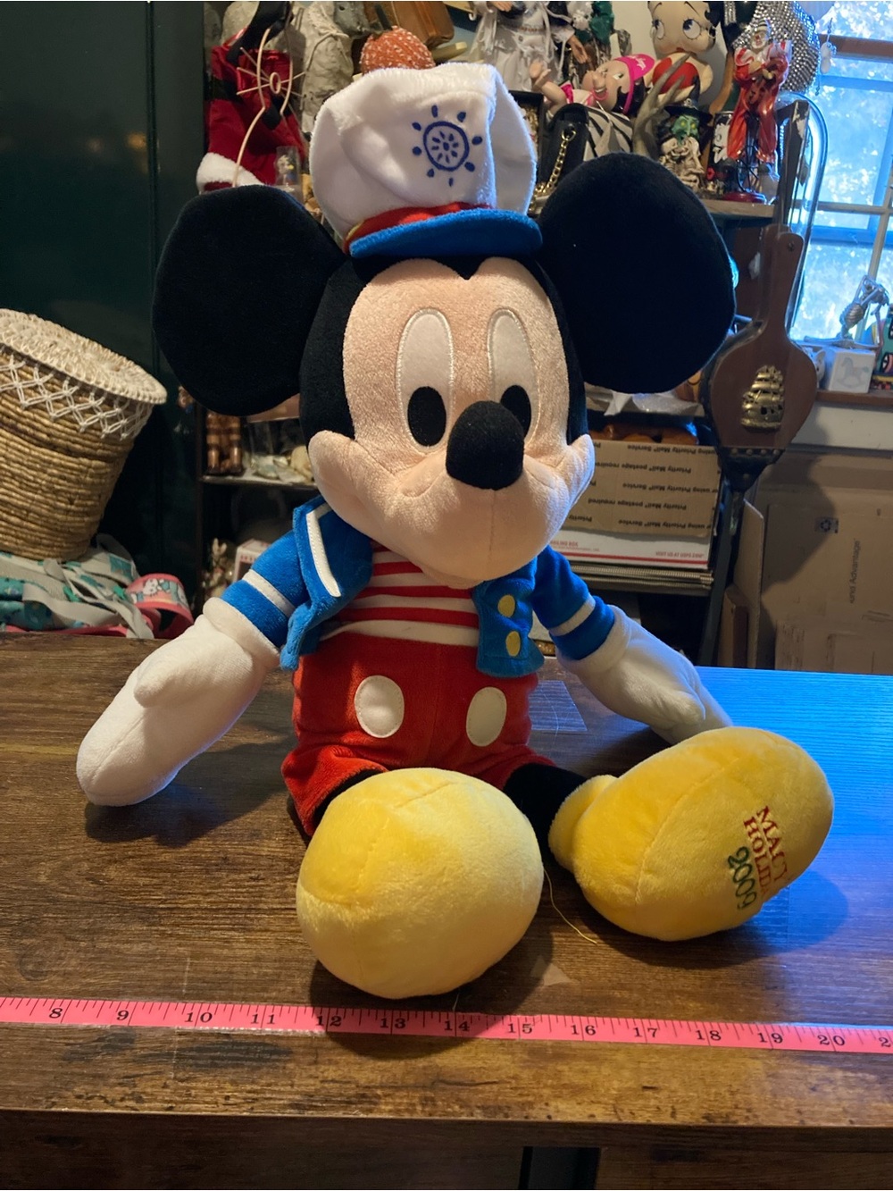 2009 Macy's Holiday plush Mickey Mouse